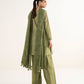 3 Piece - Embroidered Crosshatch Suit