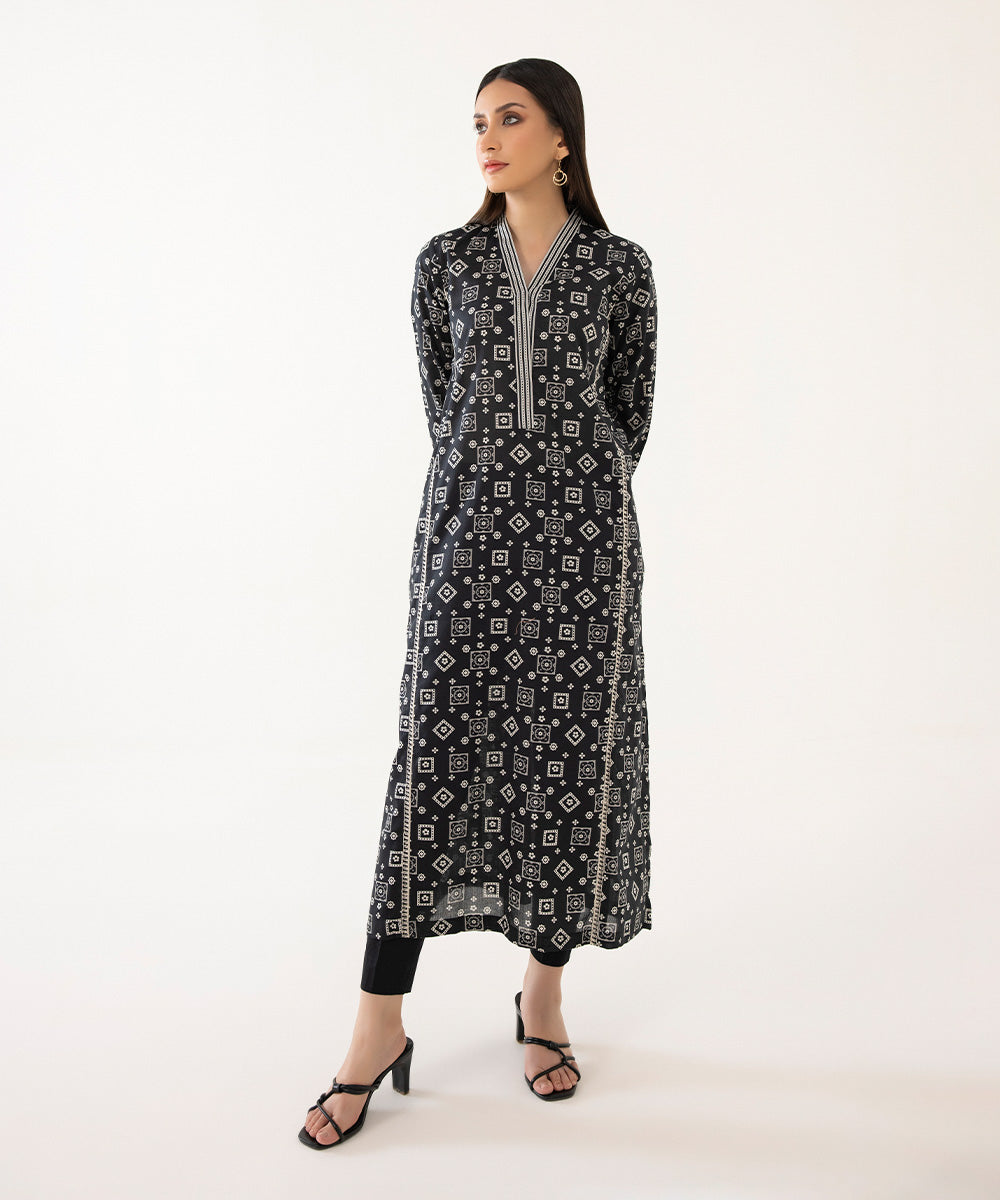 Embroidered Cotton Shirt