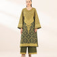 2 Piece - Embellished Silk Suit