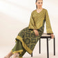 2 Piece - Embellished Silk Suit