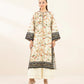 2 Piece - Embellished Silk Suit