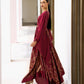 Embellished Silk Kaftan