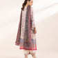 3 Piece - Printed Silk Suit