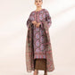 3 Piece - Printed Silk Suit
