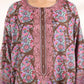 3 Piece - Printed Silk Suit