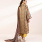 3 Piece - Embellished Silk Suit