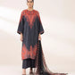 3 Piece - Printed Silk Suit