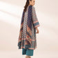 3 Piece - Printed Silk Suit