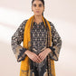 3 Piece - Embellished Silk Suit