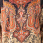 3 Piece - Printed Silk Suit