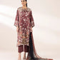 3 Piece - Printed Silk Suit
