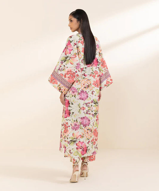 Printed Khaddar Shirt