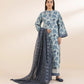 2 Piece - Printed Cotton Suit