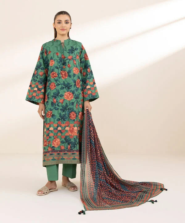 2 Piece - Printed Lawn Suit
