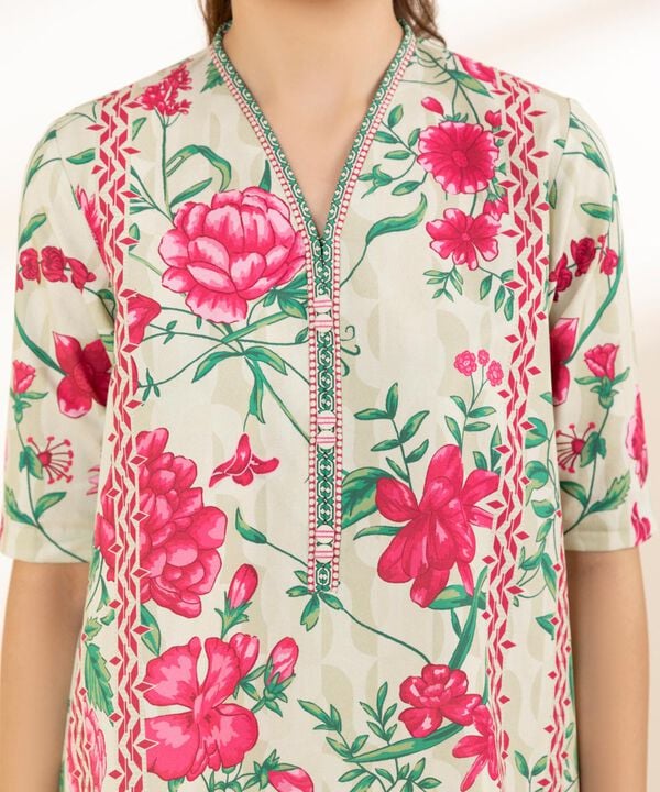 2 Piece - Printed Lawn Suit