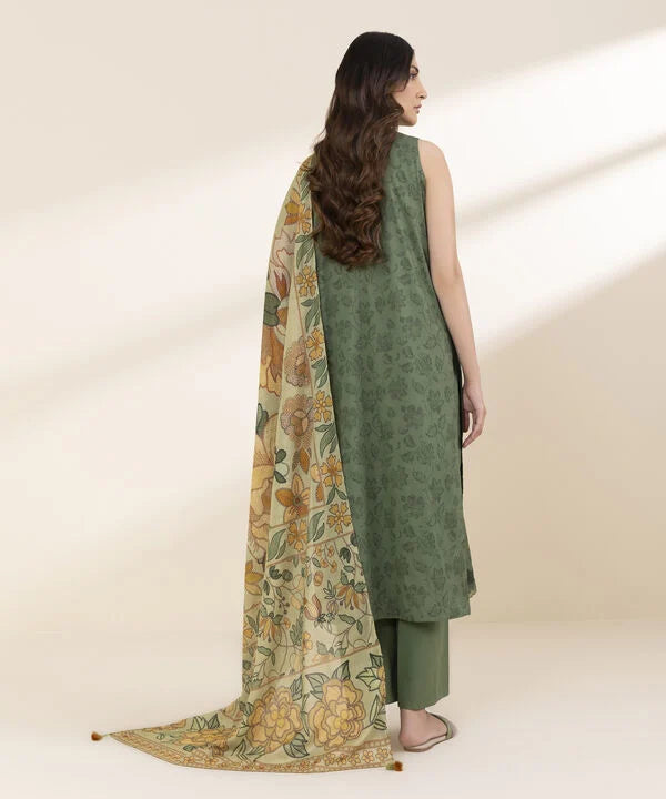2 Piece - Embroidered Lawn Suit