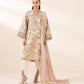 2 Piece - Embroidered Cotton Suit