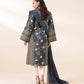 2 Piece - Embroidered Cotton Suit