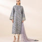 2 Piece - Embroidered Cotton Suit