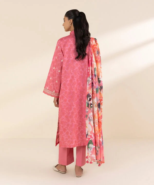 2 Piece - Embroidered Lawn Suit