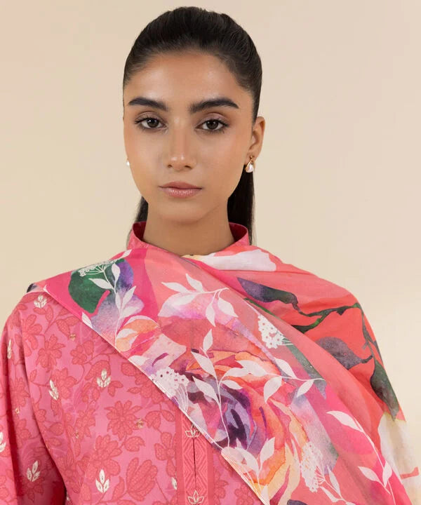 2 Piece - Embroidered Lawn Suit