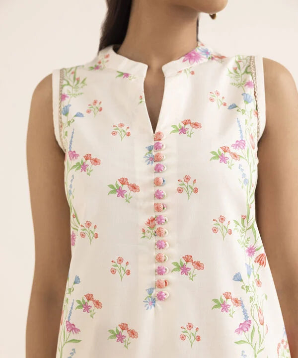 2 Piece - Embroidered Lawn Suit