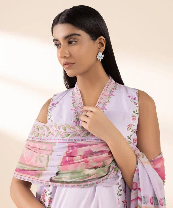 2 Piece - Embroidered Lawn Suit