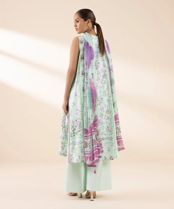 2 Piece - Embroidered Lawn Suit