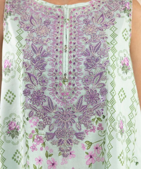 2 Piece - Embroidered Lawn Suit