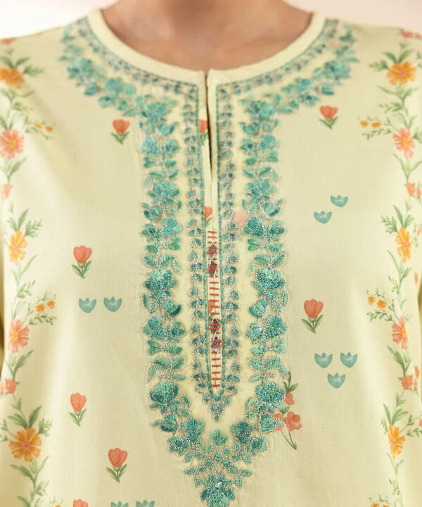 2 Piece - Embroidered Lawn Suit