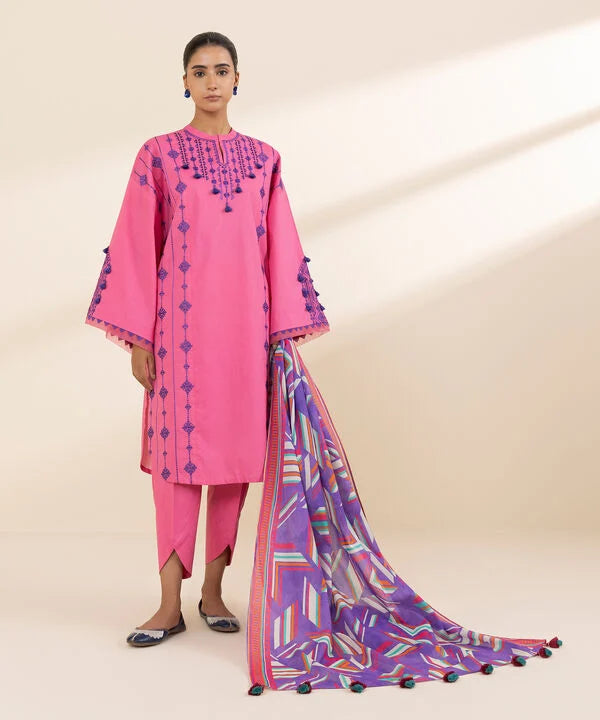 2 Piece - Embroidered Lawn Suit