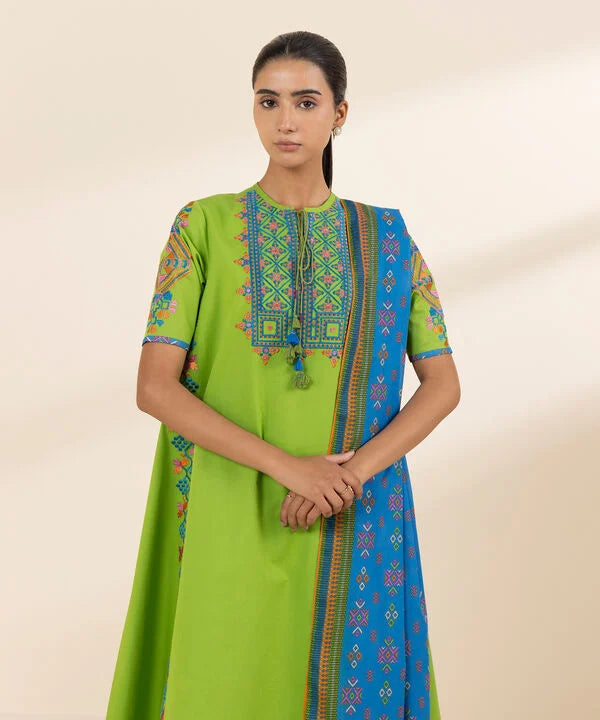 2 Piece - Embroidered Lawn Suit