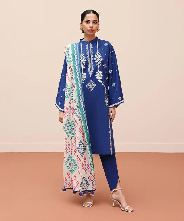 2 Piece - Embroidered Lawn Suit