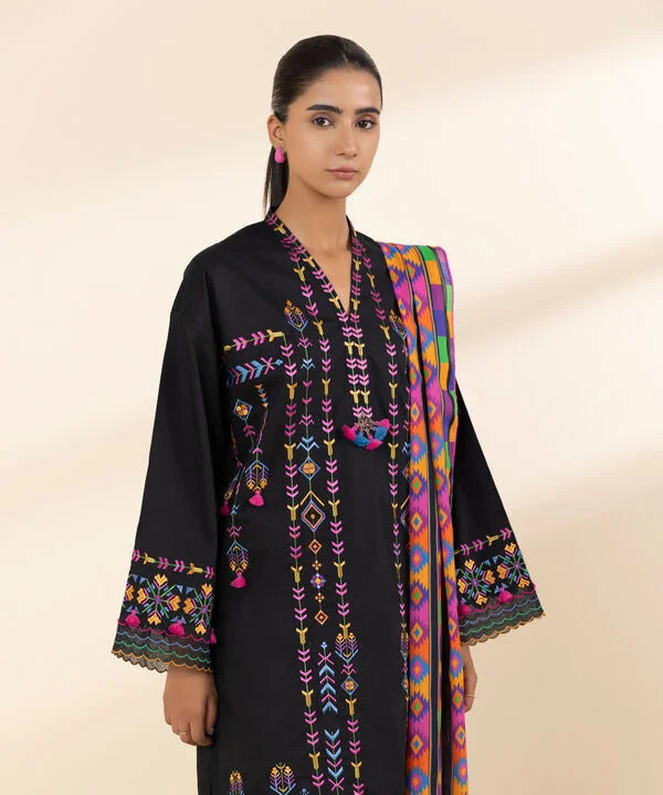 2 Piece - Embroidered Lawn Suit