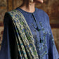 2 Piece - Embroidered Cotton Suit
