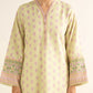 2 Piece - Embroidered Light Khaddar Suit