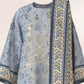 2 Piece - Embroidered Khaddar Suit