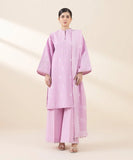 3 Piece - Embroidered Dobby Suit