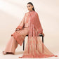 2 Piece - Embroidered Cotton Suit