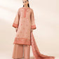2 Piece - Embroidered Cotton Suit