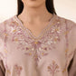 2 Piece - Embroidered Cotton Viscose Suit