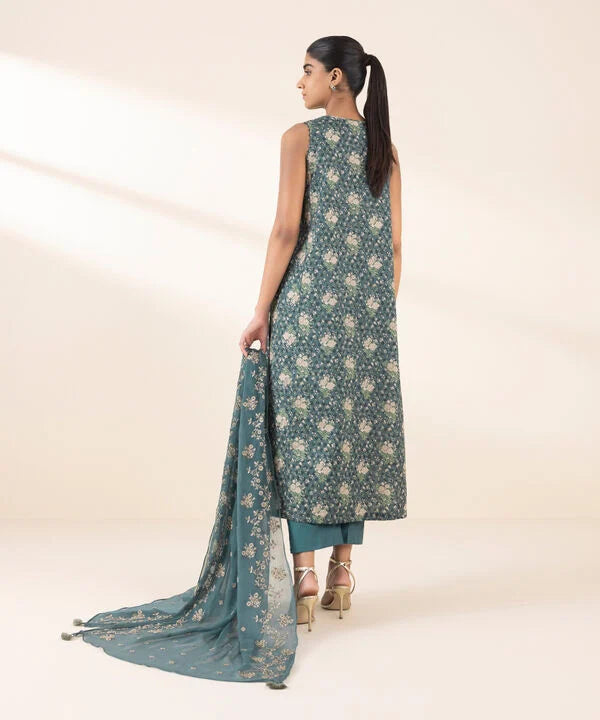 2 Piece - Embroidered Lawn Suit