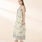 2 Piece - Embroidered Cotton Suit