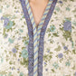 2 Piece - Embroidered Cotton Suit