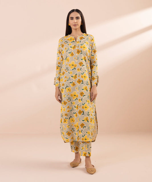 2 Piece - Printed Lawn Suit