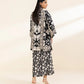 2 Piece - Printed Linen Suit