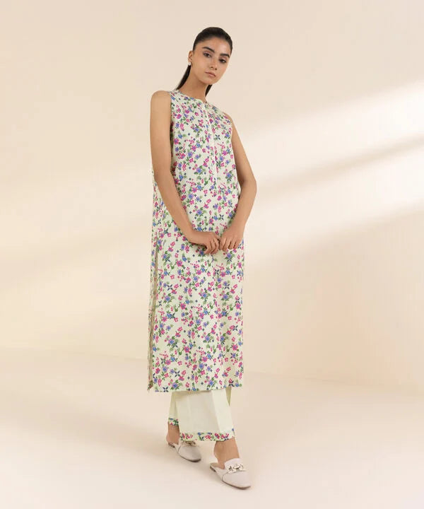 2 Piece - Printed Lawn Suit