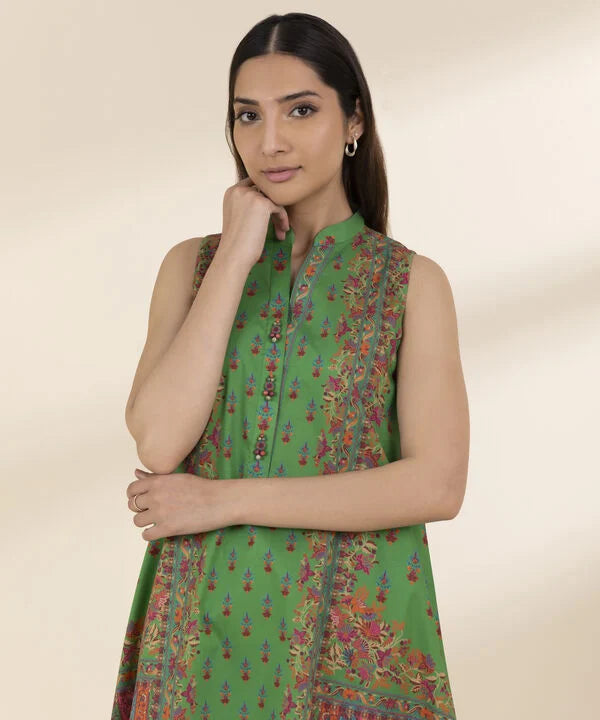 2 Piece - Printed Lawn Suit