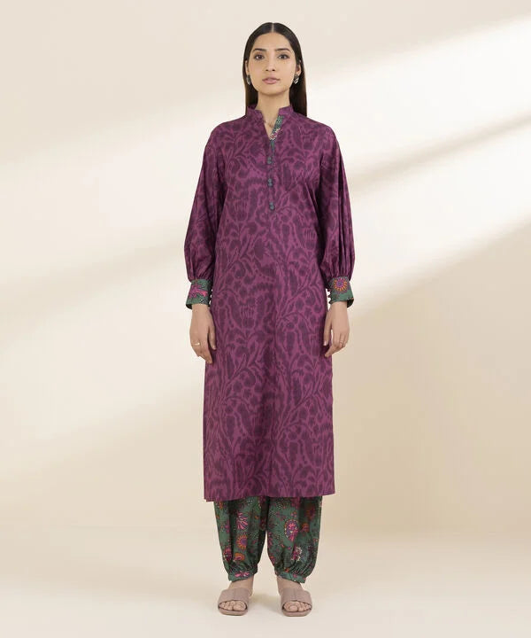 2 Piece - Printed Lawn Suit