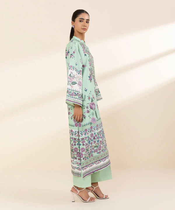 2 Piece - Embroidered Lawn Suit